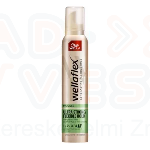 Wellaflex hajhab 200 ml Silk Finish & Hold Ultra Strong Mousse